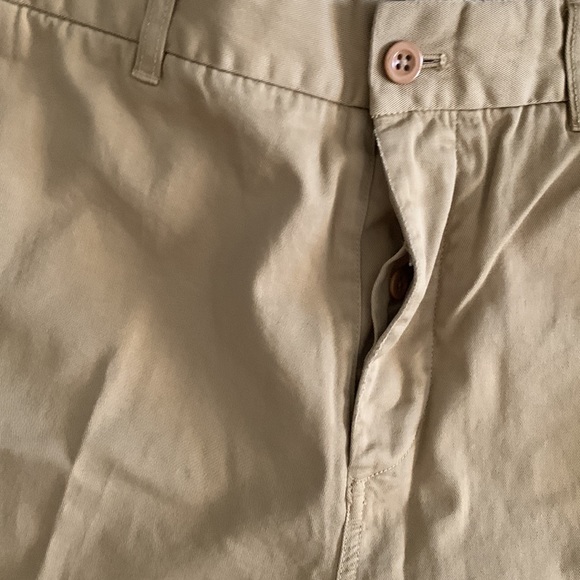JCrew cotton pants in tan khaki color bottoned fly . Size 10 - Picture 3 of 11